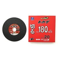 松永トイシ トカゲ 切断砥石 180x2.5x20 2905307 1セット(100枚:10枚×10枚) 686-6589（直送品）