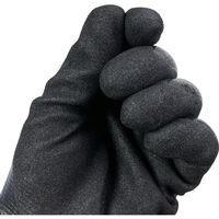 ウインセス WINCESS ニトリル背抜き手袋 耐油 フルコート 防寒タイプ M (5双入) NKX970-M-5P 1袋(5双)（直送品）