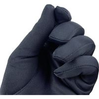 ウインセス WINCESS 礼装用手袋 黒 ナイロン ホック付き L (12双入) 3005-BK-L-12P 1袋(12双)（直送品）