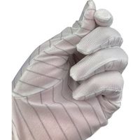 ウインセス WINCESS 防塵手袋 静電気対策 ロングタイプ LLサイズ(10双入) G4292-LL 1袋(10双) 686-7668（直送品）