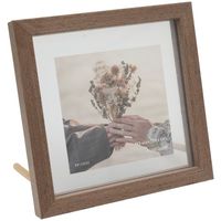 富士フイルム フジカラー 写真フレーム フロティフレーム スクエア ブラウン FLOATYFRAMESQBR 1枚 689-7565（直送品）