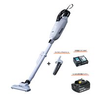 マキタ 充電式クリーナー CL285 高容量バッテリー+サイクロンアタッチメントセット CL285-B-SET 1セット