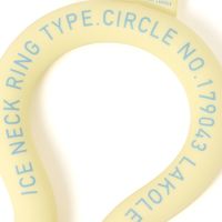 アイスネックリング(S) イエロー LAKOLE/ラコレ