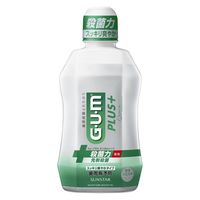ガム・プラス デンタルリンス スッキリ爽やかタイプ 450mL 1セット（2本）サンスター GUM マウスウォッシュ 液体歯磨き 殺菌