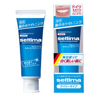 セッチマ はみがき デイリータイプ 80g スタンディングタイプ 1セット（3本） サンスター settima 歯磨き粉 ホワイトニング