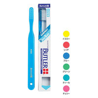 バトラー（BUTLER） ハブラシ #222 やわらかめ 1セット（6本）サンスター 歯ブラシ 3列 コンパクト ウルトラソフト 歯科用