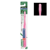 ガム デンタルブラシ #211 先細毛 3列コンパクト かため 1セット（6本） サンスター GUM 歯ブラシ ハブラシ