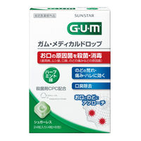 ガム（GUM） メディカルドロップ ハーブミント 1セット（2個）サンスター 【指定医薬部外品】