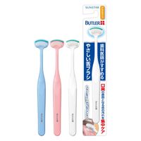 BUTLER（バトラー）歯科医師がすすめるやさしい舌ブラシ 1セット（6本） 600681 サンスター