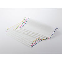 KONBOU ふきん 346 34cm×60cm グリーン 日本製 1袋（12枚入）丸善化工