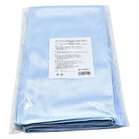 マイクロファイバークロス ウィンドウワイパー40 40cm×40cm ブルー 1セット（1袋（10枚入）×5）丸善化工