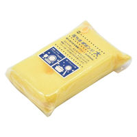 キッチンスポンジ 落ちますポンジ 大 抗菌 イエロー 日本製 1セット（1個×5）丸善化工