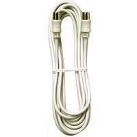 日本アンテナ テレビ接続ケーブル S2C 4K8K対応 SーSプラグ 5m NA2GSS5B 1個 685-2848（直送品）