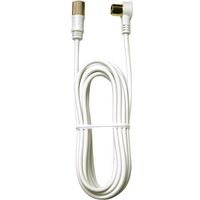 日本アンテナ テレビ接続ケーブル S2C 4K8K対応 Sースクリュープラグ 3m NA2GLRS3B 1個 685-2842（直送品）