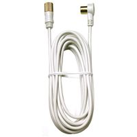 日本アンテナ テレビ接続ケーブル S2C 4K8K対応 Sースクリュープラグ 5m NA2GLRS5B 1個 685-2831（直送品）