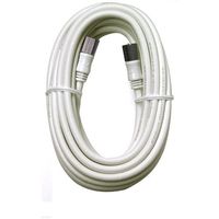 日本アンテナ テレビ接続ケーブル S4C 4K8K対応 スクリュープラグ 5m NA4NRSW5B 1個 685-2854（直送品）