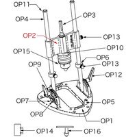 スターエム ドリルスタンドRULO ガイド(ブッシュ付) 50R-OP2 1個 685-0723（直送品）