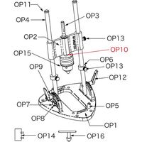 スターエム ドリルスタンドRULO 軸用C型止め輪 50R-OP10 1個 685-2212（直送品）