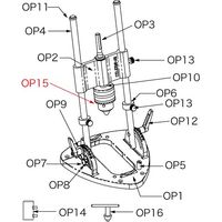 スターエム ドリルスタンドRULO ドリルチャック 50R-OP15 1個 685-2208（直送品）