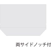 シモジマ OPベーカリー袋 亀底24ー15 ノッチ付 無地 006770720 1束(100枚)