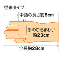 ファイン ゴム手袋 グローブ 皮むき ムッキー オレンジ FINー1142 1個