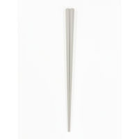 サンライフ 抗菌 彩り六角PBT箸 ベージュ 23cm 10P 1セット(10膳)