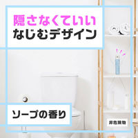 トイレのスッキーリエア プロ スーパー消臭スプレー 消臭芳香剤 ソープの香り 265mL 1本 アース製薬（わけあり品）