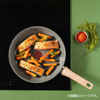 グループセブジャパン T-fal （ティファール） アースグレー ディープパン 26cm IH ガス火 C44277 1個（わけあり品）