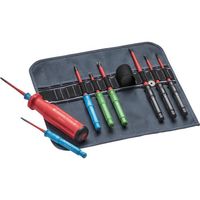 PB SWISS TOOLS PBスイスツールズ 差替式絶縁ドライバーセット 8本組 ロールバック入り 5218SU 1セット(8本)（直送品）