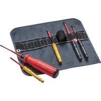 PB SWISS TOOLS PBスイスツールズ 差替式絶縁ドライバーセット 5本組 ロールバック入り 5216SU 1セット(5本)（直送品）