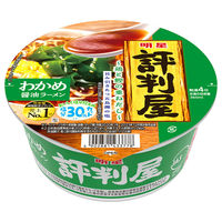 評判屋  わかめ醤油ラーメン 65g 1セット（1個×6） 明星食品