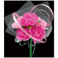 株式会社FDK コサージュ メビウス ピンク 68P 1セット(2個)（直送品）