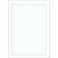 キョクトウ スクールラインプラス タテ罫15行 LSP15M 1セット(5冊)（直送品）
