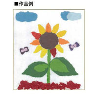 クラサワ ちぎり絵用手すき和紙 17色セット W140225-8 1セット(2冊)（直送品）