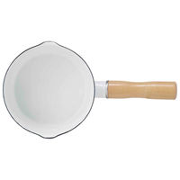 スケーター ミルクパン 13cm IH対応 ホーローミルクパン キャラクター リサラーソンハリネズミ 428682 1個（直送品）