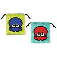 スケーター 巾着 マチ付き巾着 2個入り キャラクター スプラトゥーン3 436246 1個（直送品）