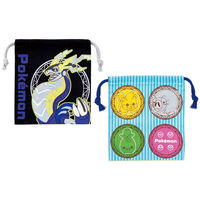 スケーター 巾着 マチ付き巾着 2個入り キャラクター ポケモン23N 436244 1個（直送品）