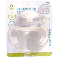 スケーター ベビーマグ ストローマグ 230ml キャラクター ダンボ 438506 1個（直送品）
