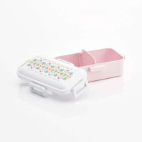 スケーター お弁当箱 抗菌ふわっと弁当箱 1段 530ml 天平文様 薄紅 445413 1個（直送品）