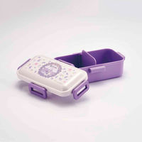 スケーター お弁当箱 抗菌ふわっと弁当箱 1段 530ml KUフラワーリース 445953 1個（直送品）