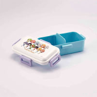 スケーター お弁当箱 抗菌ふわっと弁当箱 1段 530ml カラフルピーチ 445923 1個（直送品）