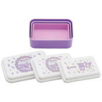 スケーター お弁当箱 抗菌入子式シール容器 3個セット KUフラワーリース 445934 1個（直送品）