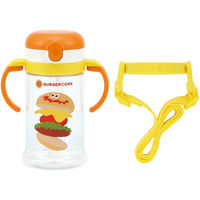 スケーター ストローマグ 折りたたみ 370ml バーガーコンクス 1才 目盛り付き 463193 1個（直送品）