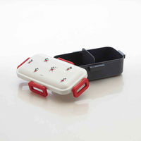 スケーター 弁当箱 1段 530ml 抗菌ふわっと弁当箱 ミッキーマウス 463267 1個（直送品）