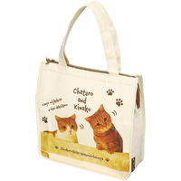 スケーター トートバッグ スクエアトートバッグ 茶太郎ときなこ 464108 1個（直送品）