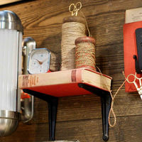 ダルトン 棚受け ブラケット 18.5cm アイアン 469533 1個（直送品）