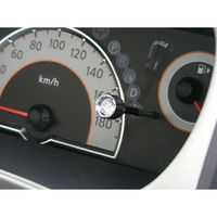 カーメイト ドレスアップパーツ メーターノブ用 メッキ/クリア DZ-142 1箱（直送品）