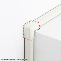 サンワサプライ  CA-KK17MW用ケーブルカバー（幅17mm、出角、ミルキーホワイト） CA-KK17MWD（直送品）