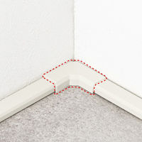 サンワサプライ  CA-KK22MW用ケーブルカバー（幅22mm、L型、ミルキーホワイト） CA-KK22MWL（直送品）