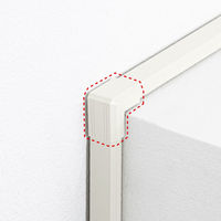 サンワサプライ  CA-KK22MW用ケーブルカバー（幅22mm、出角、ミルキーホワイト） CA-KK22MWD（直送品）